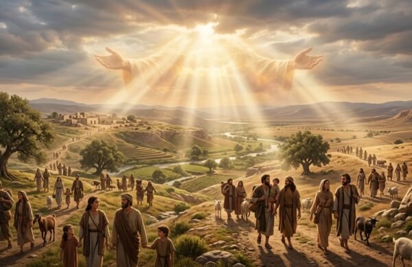 People_spreading_on_earth