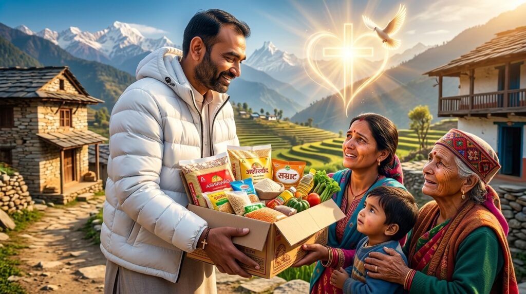 उत्तराखंड गाँव में सेवा के द्वारा सुसमाचार प्रचार | Evangelism by Works
