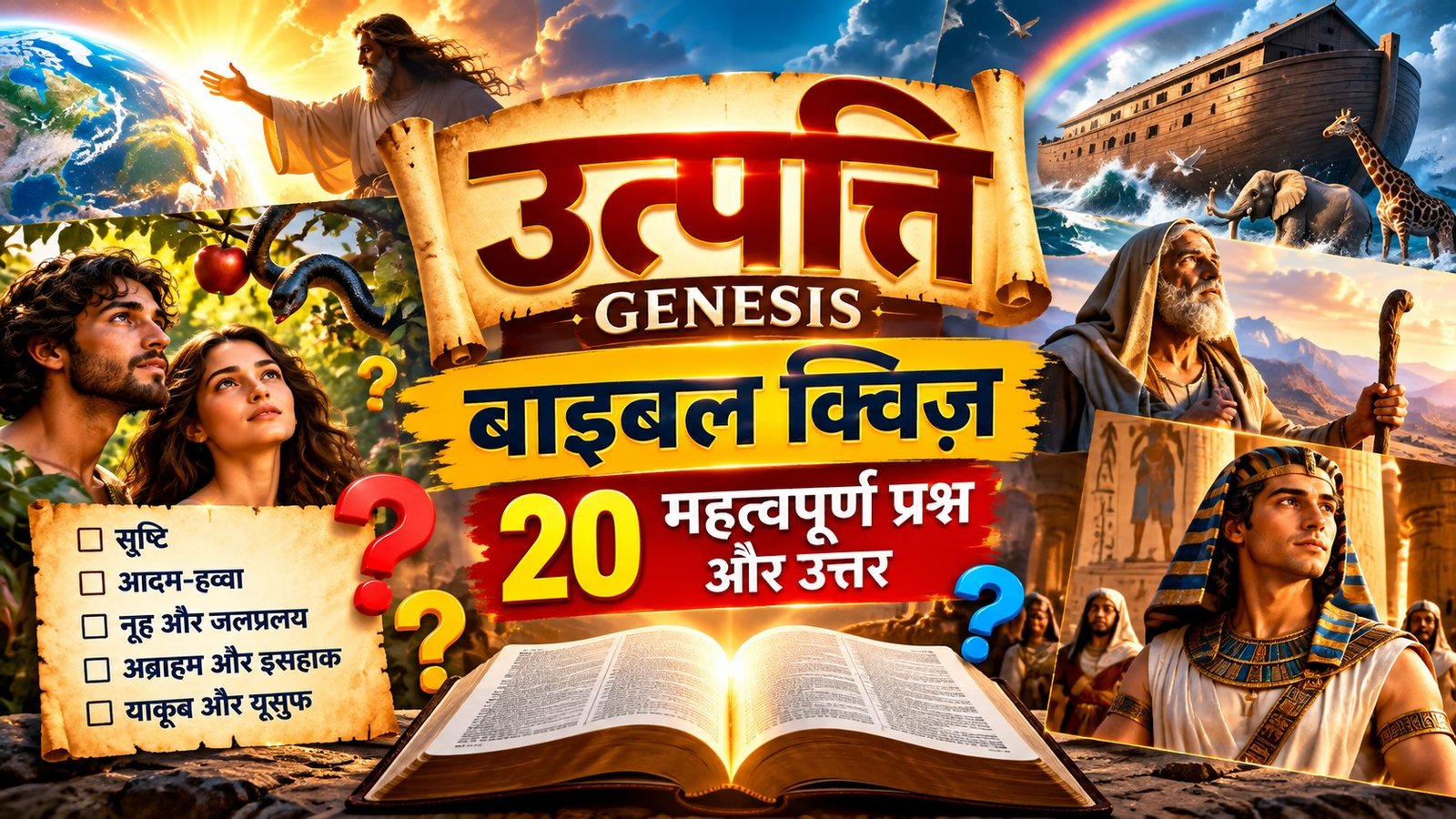 Book of Genesis Trivia Quiz