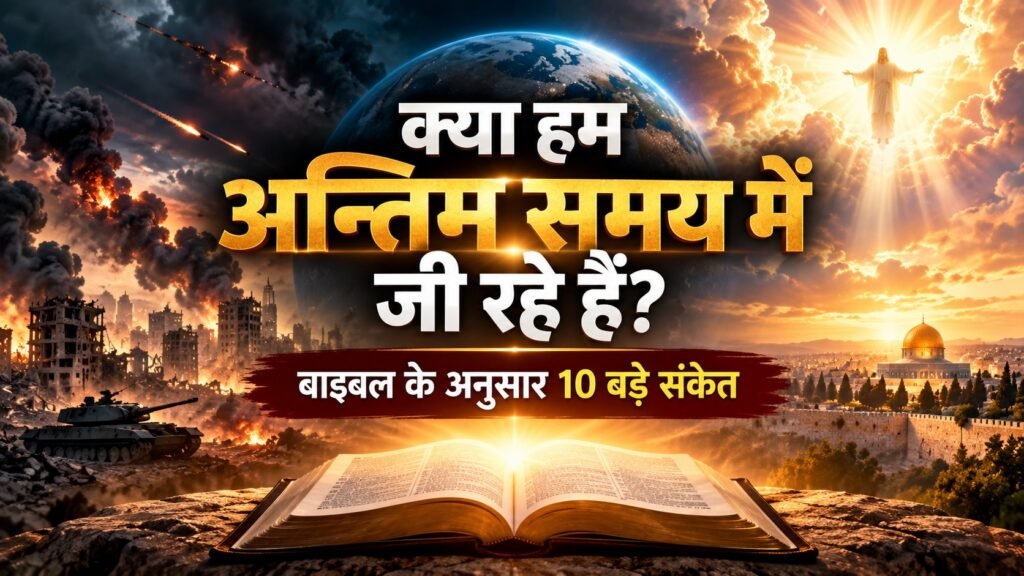 क्या हम अन्तिम समय में जी रहे हैं? बाइबल के अनुसार 10 बड़े संकेत